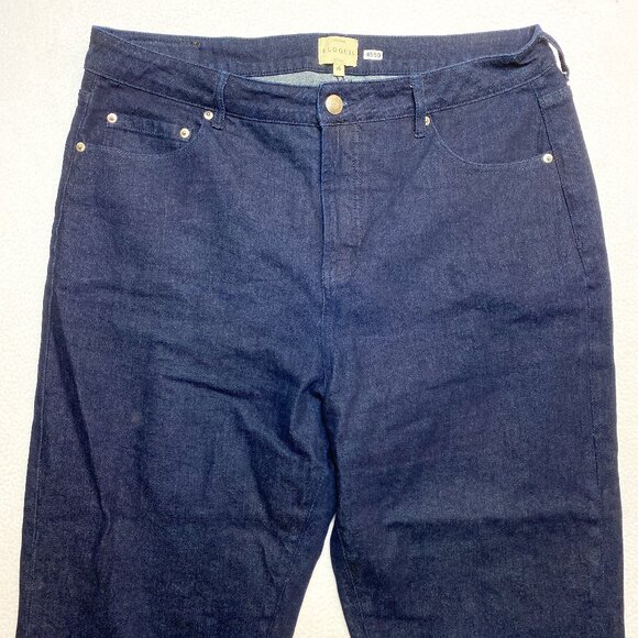 Eloquii Denim - NWT- Eloquii Women's Straight Leg Jeans - Dark Blue